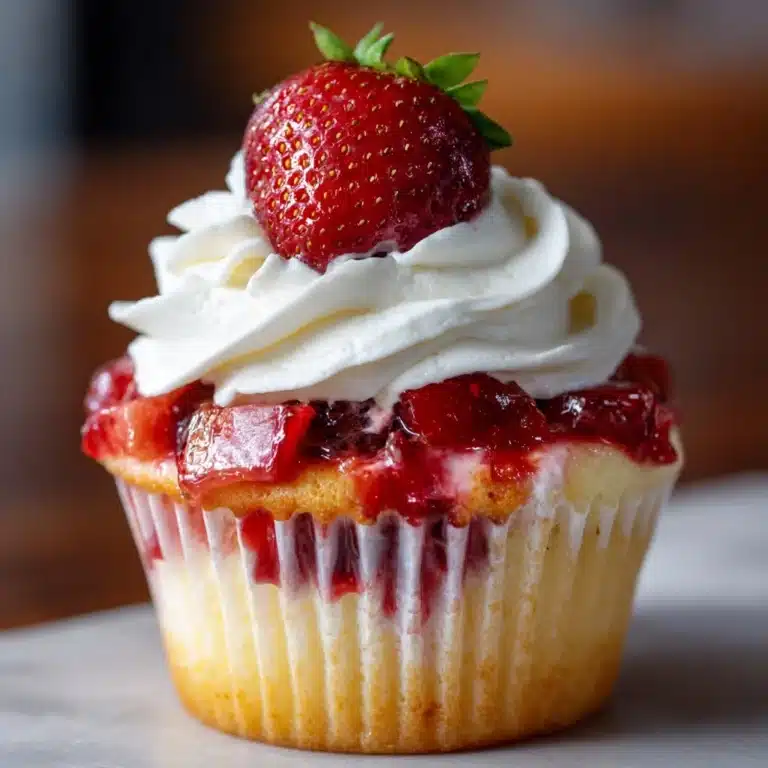 Strawberry Cheesecake Cupcakes Recipe