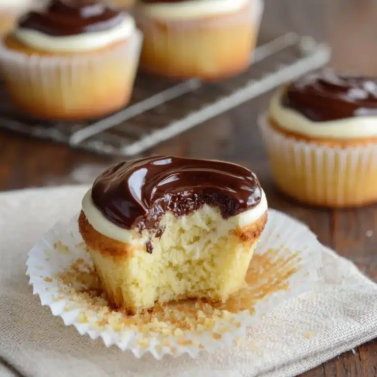 Daddy’s Boston Cream Cupcakes Recipe