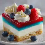 Red, White, and Blue Mini Cheesecakes Recipe