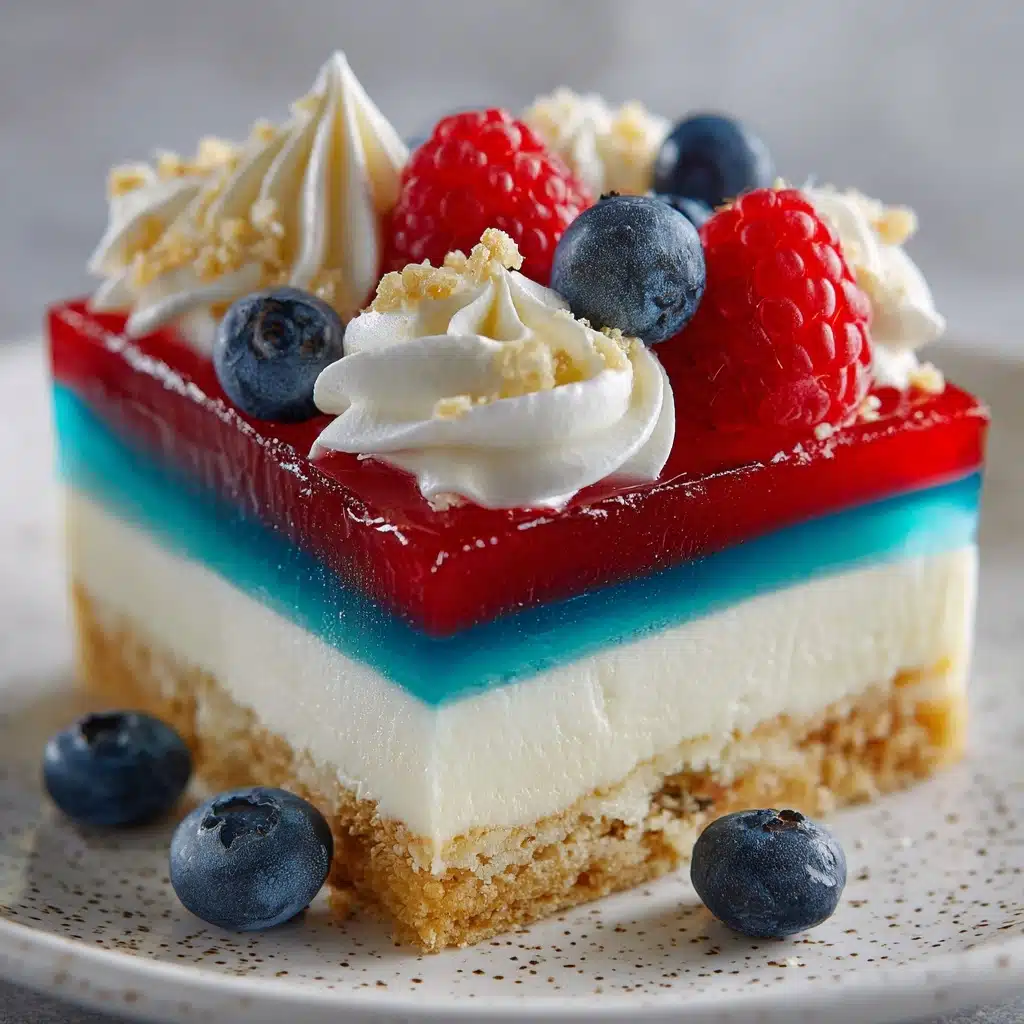 Red, White, and Blue Mini Cheesecakes Recipe