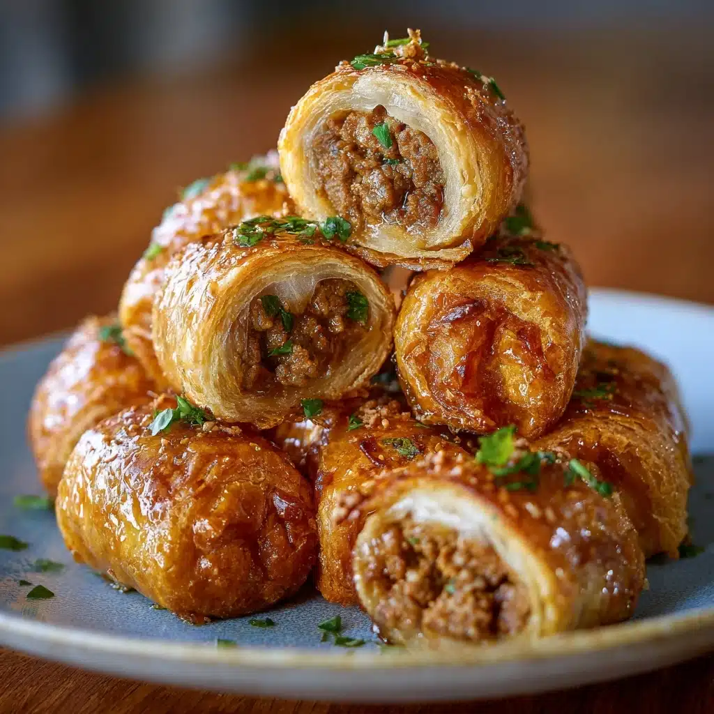 Spicy Garlic Beef Croquettes with Crispy Golden Crust Recipe - Recipe Image