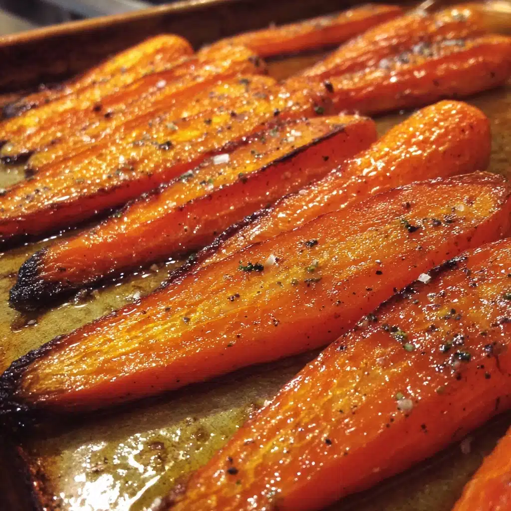 Honey Balsamic Roasted Carrots Recipe