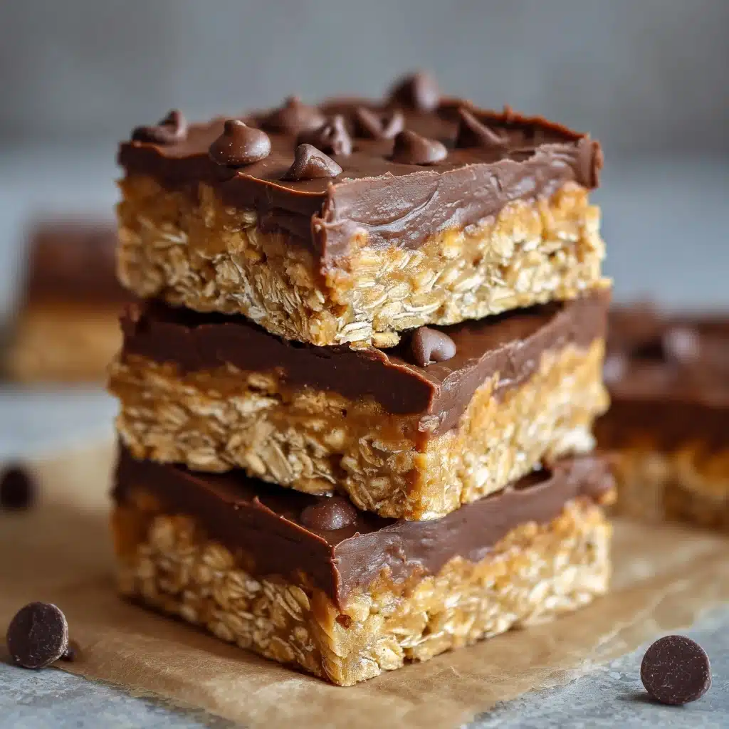 Oatmeal Fudge Bars Recipe - Recipe Image
