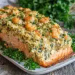 Crab & Shrimp Stuffed Salmon Recipe