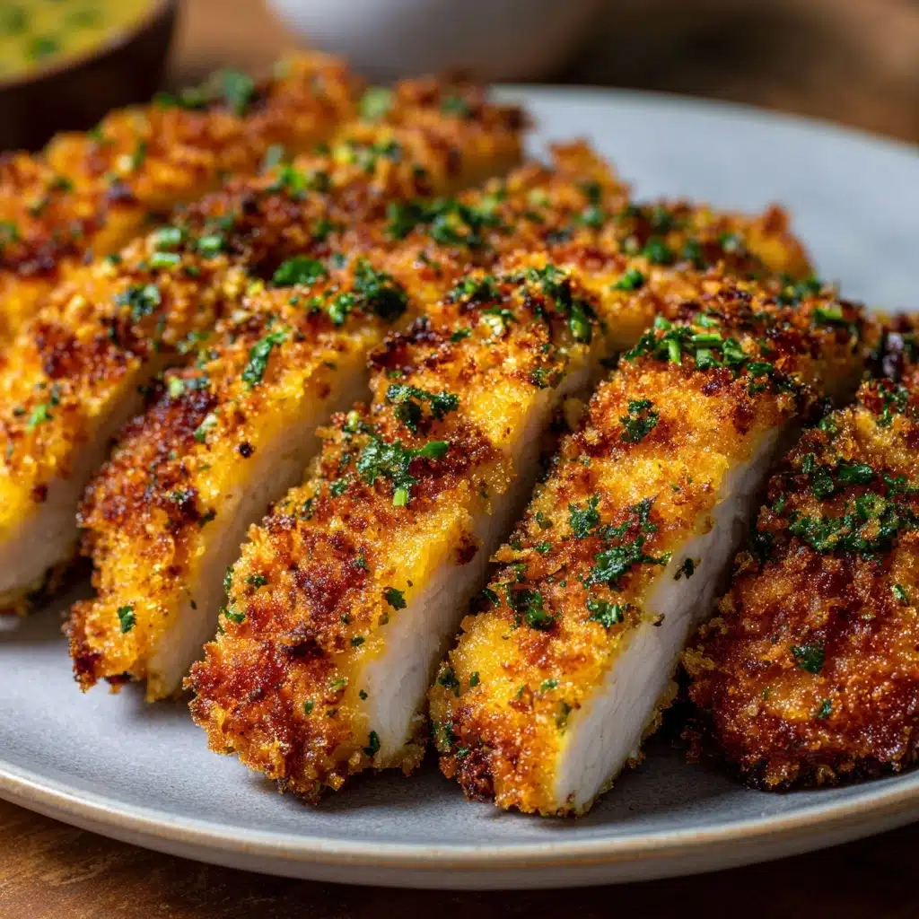 Garlic Parmesan Chicken Tenders Recipe - Recipe Image