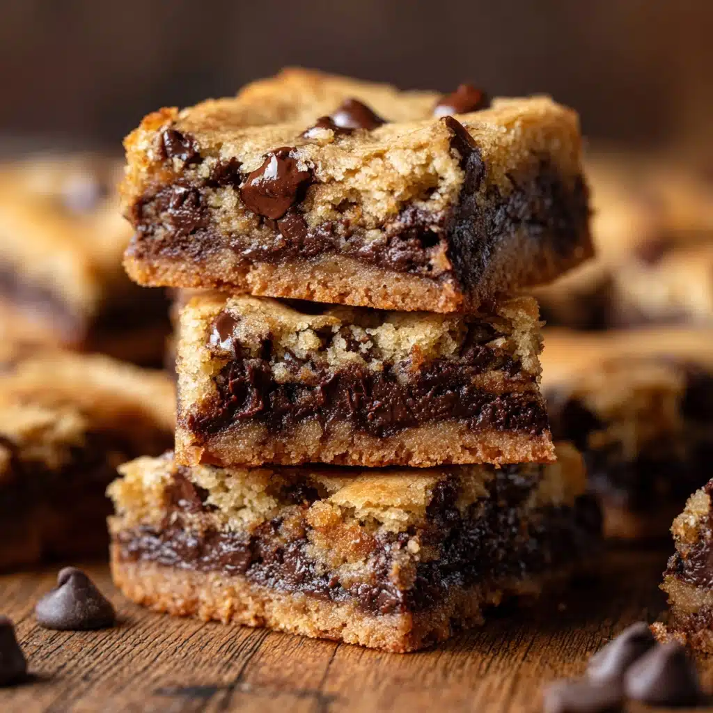 Lazy Chocolate Chip Cookie Bars Recipe