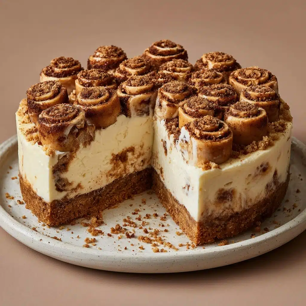 Decadent Cinnamon Roll Cheesecake Recipe