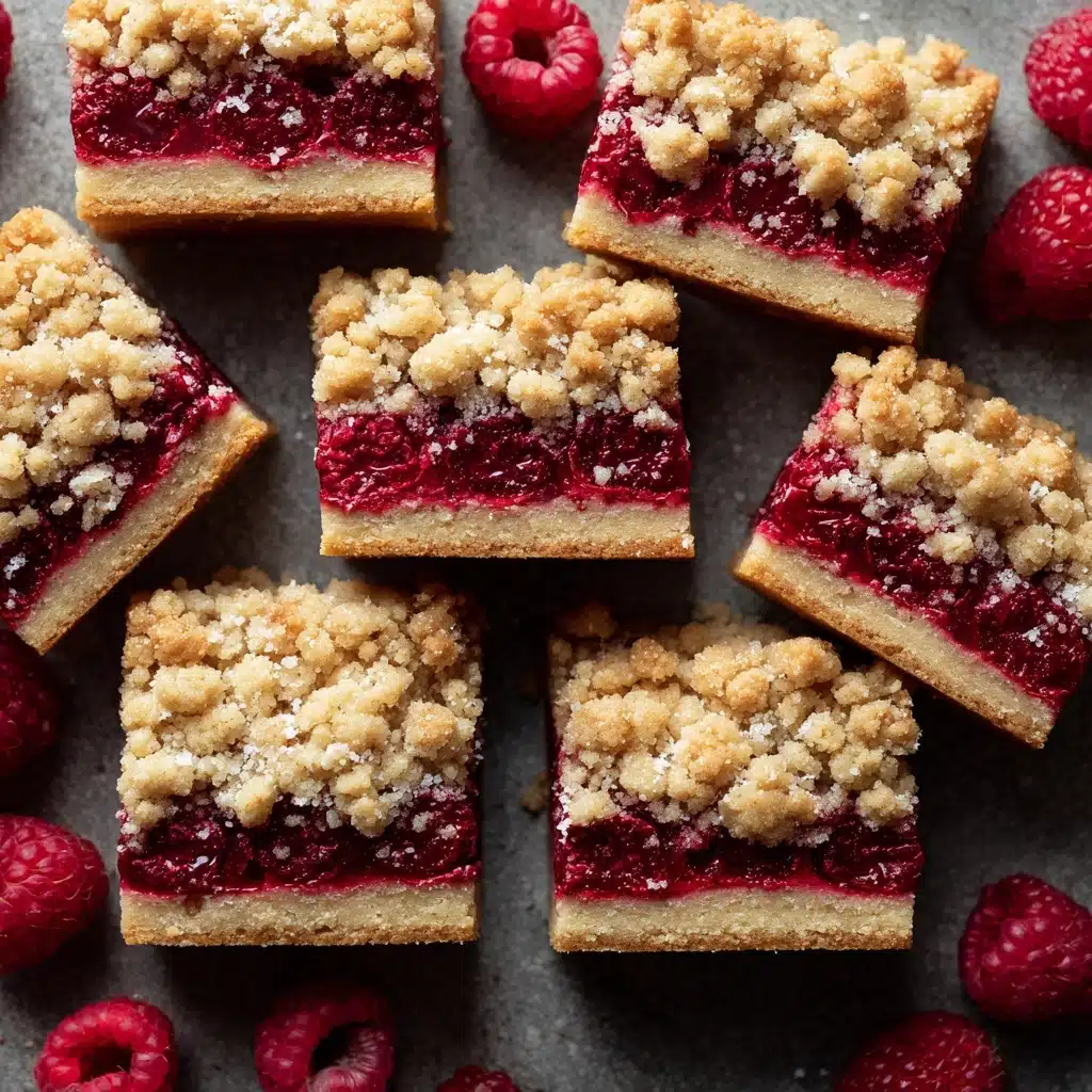 Raspberry Streusel Shortbread Bars Recipe - Recipe Image