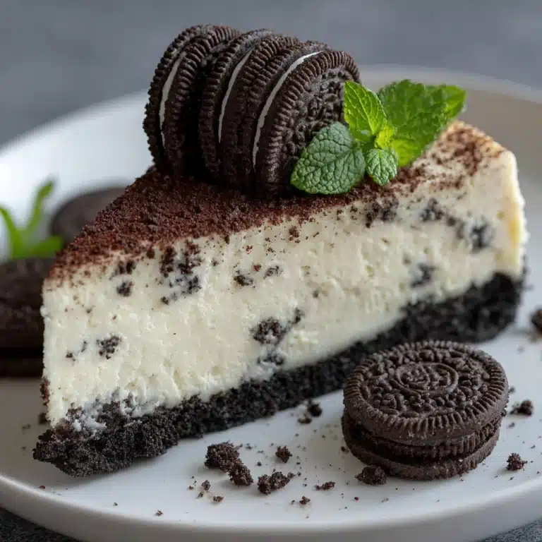 No-Bake Cookies and Cream Cheesecake Recipe