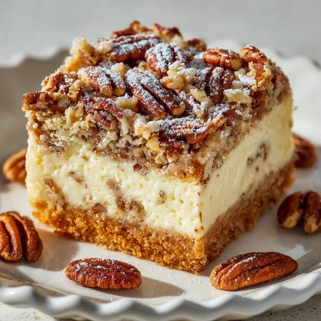 Pecan Pie Cheesecake Bars Recipe