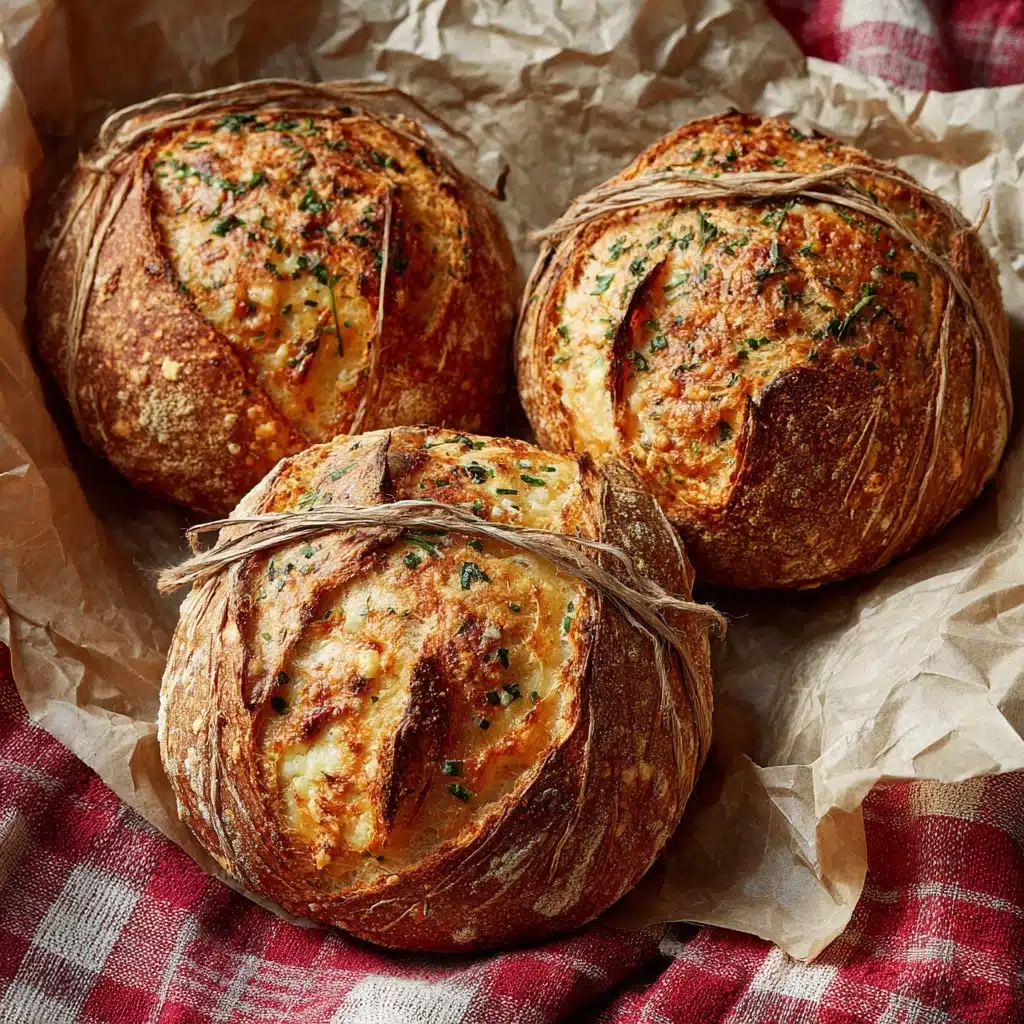 Italian Herbs Cheese Bread Recipe - Recipe Image