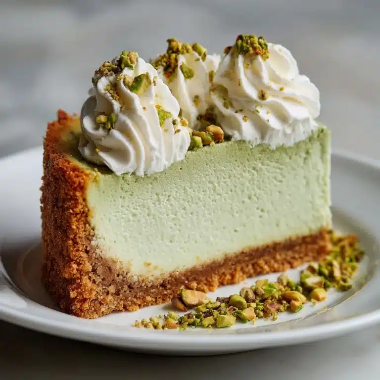 Pistachio Cheesecake Recipe