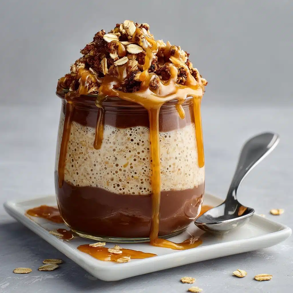 Caramel Macchiato Overnight Oats Recipe
