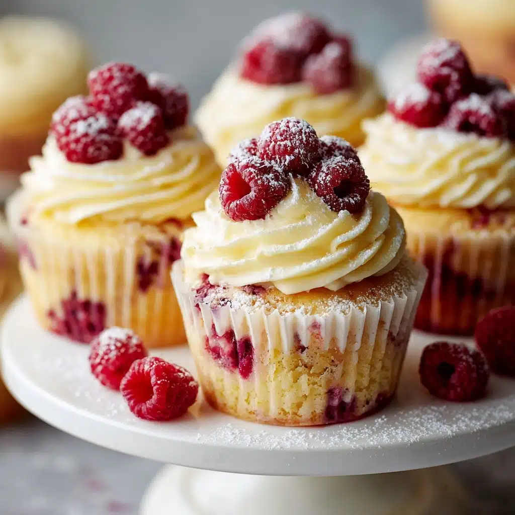 Raspberry Lemon Heaven Cupcakes Recipe