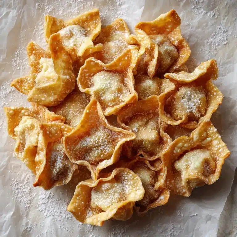 Crispy Homemade Wontons Recipe