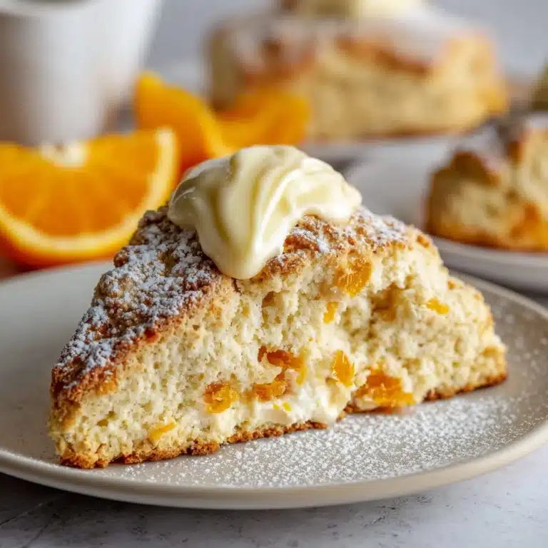 Fresh Orange Scones Recipe