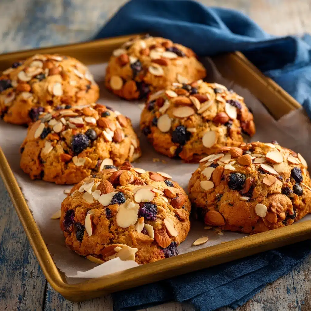 Blueberry Coconut Pecan Cookies Recipe