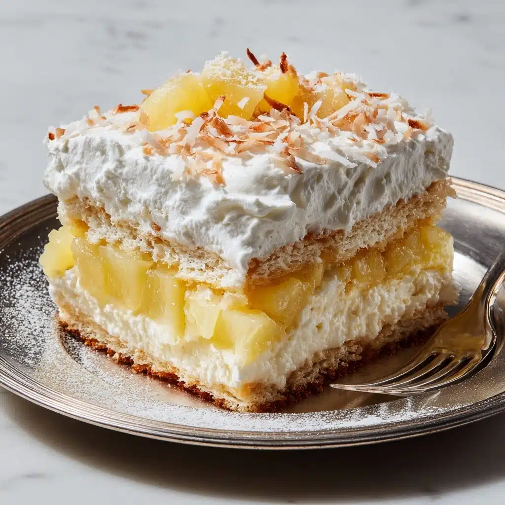 Easy No-Bake Pineapple Dessert Recipe