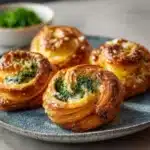 Spinach and Feta Puff Pastry Twists Recipe
