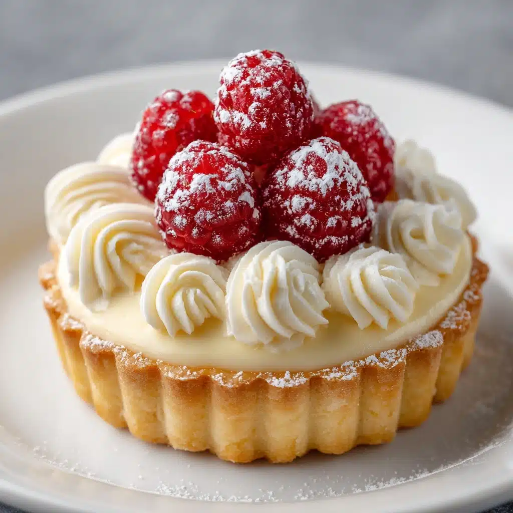 Rich White Chocolate Mousse Tart Recipe - Recipe Image