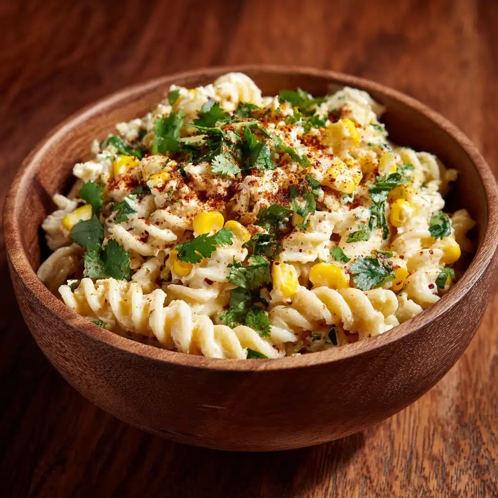 Mexican Street Corn Pasta Salad Recipe