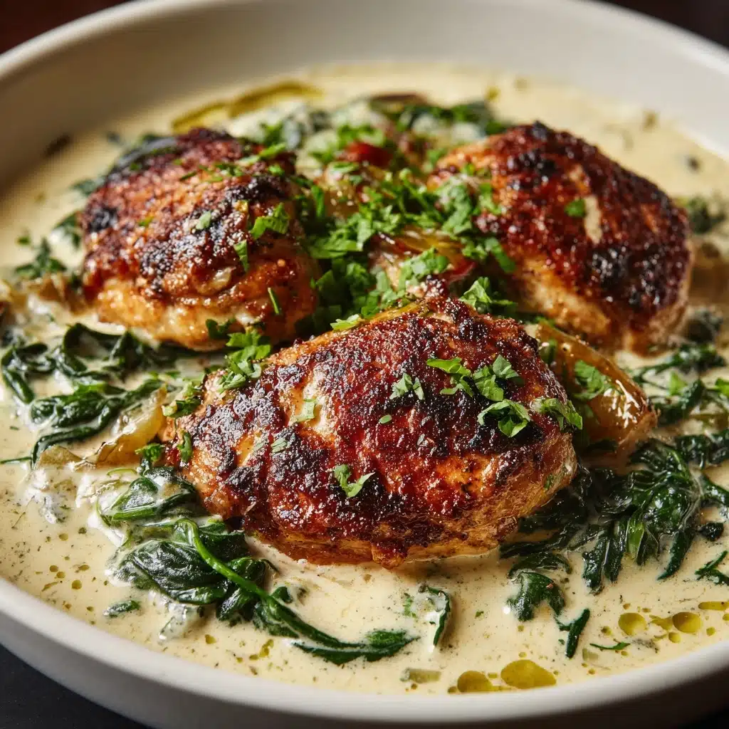 Creamy Chicken and Spinach Casserole Recipe - Recipe Image