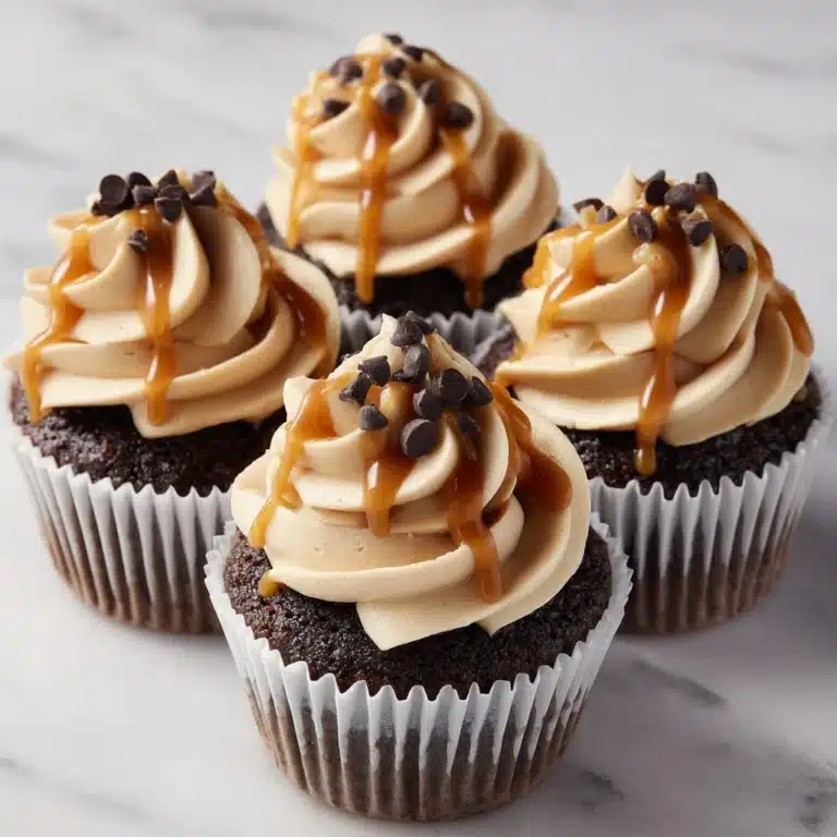 Chocolate Espresso Cupcakes with Salted Caramel Buttercream Recipe
