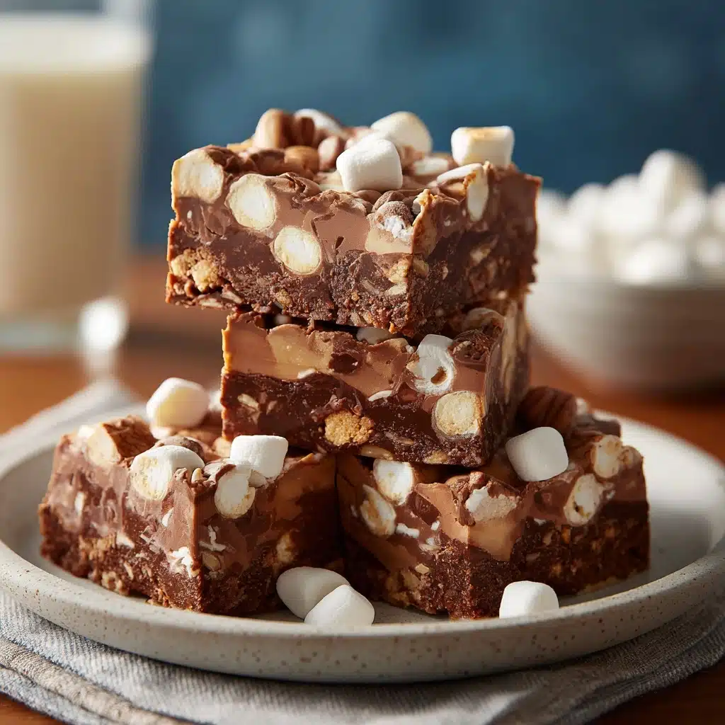 No-Bake Rocky Road Squares Recipe
