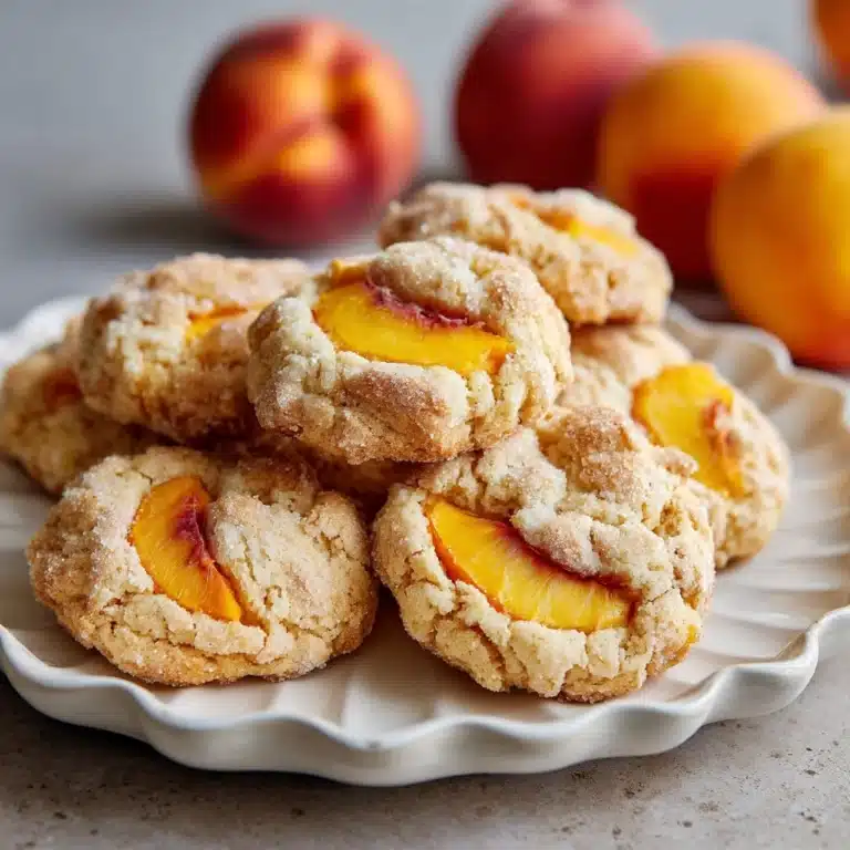 Peach Cobbler Cookies Recipe