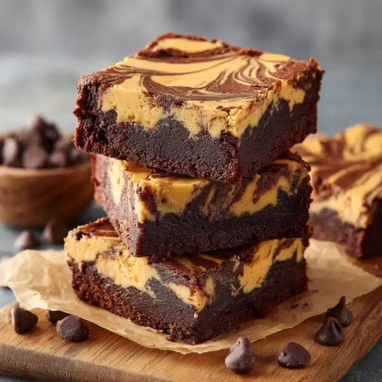 Peanut Butter Brownies with a Healthy Twist Recipe