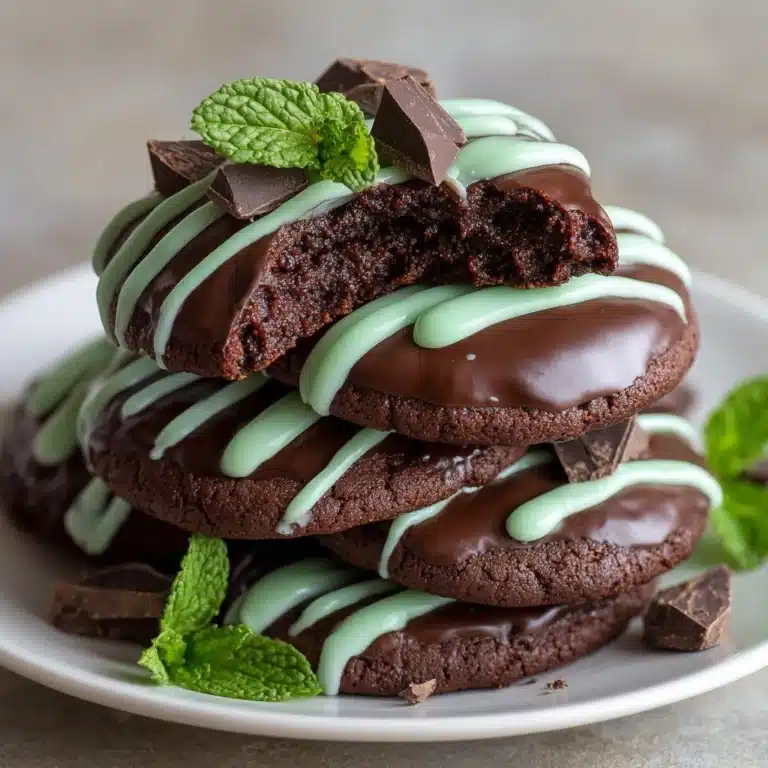 Chocolate Mint Cookies Recipe