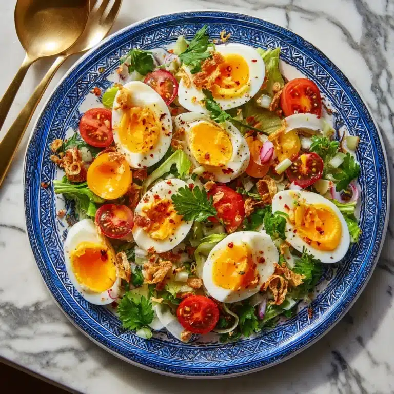 Crispy Egg Salad Recipe