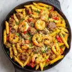 Cajun Shrimp and Sausage Pasta Recipe