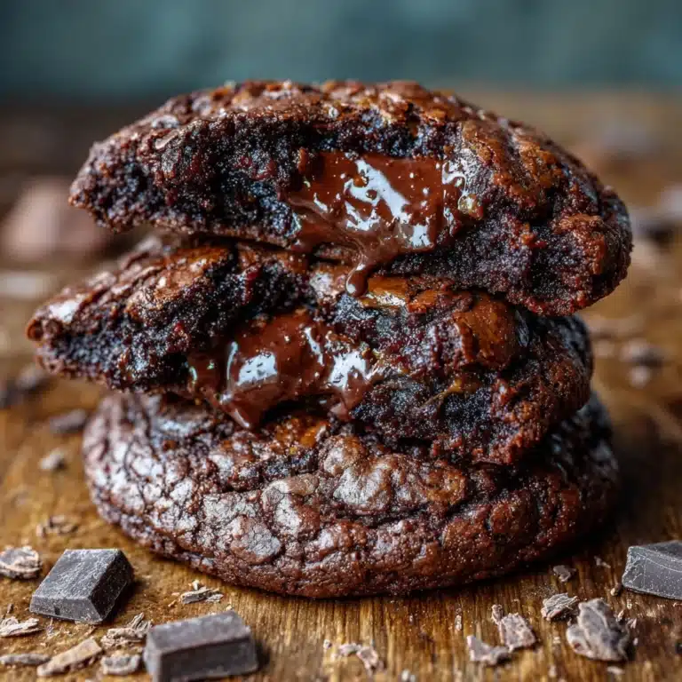 Chocolate Fudge Cookies Recipe