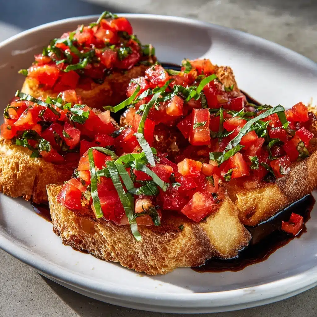 Easy Bruschetta Recipe