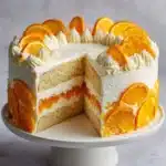 Orange Creamsicle Ice Cream Cake Recipe