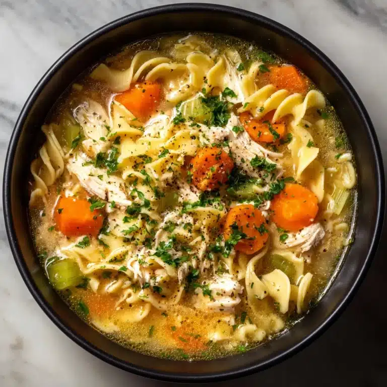 Crockpot Chicken Noodle Soup Recipe
