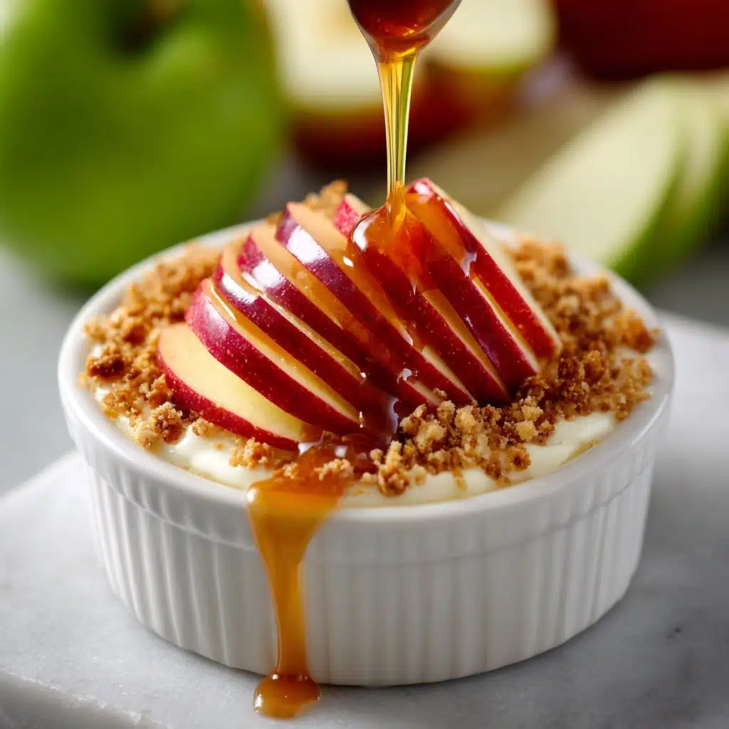 Cream Cheese Caramel Apple Dip with Toffee Bits Recipe - Recipe Image