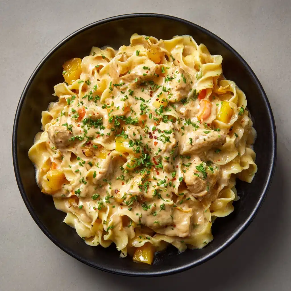 Comforting Chicken & Noodles Crock Pot Recipe