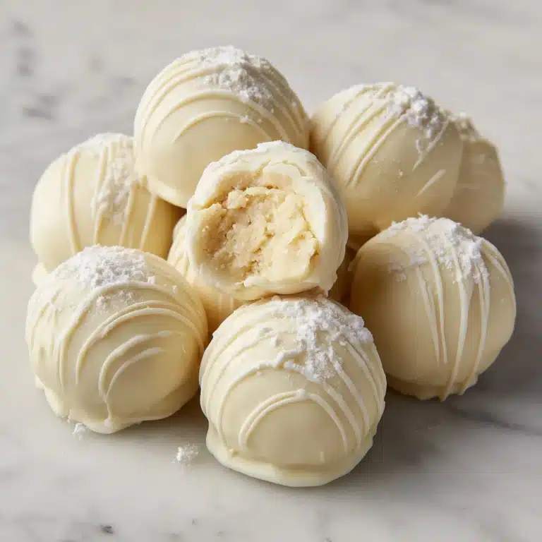 White Chocolate Lemon Truffles Recipe