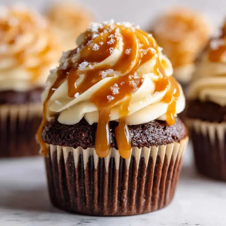 Irresistible Salted Caramel Lava Cupcakes Recipe