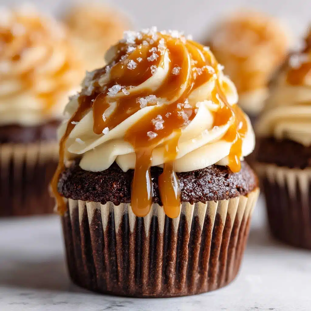Irresistible Salted Caramel Lava Cupcakes Recipe