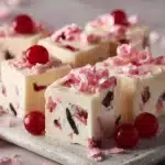 White Chocolate Cherry Fudge Recipe