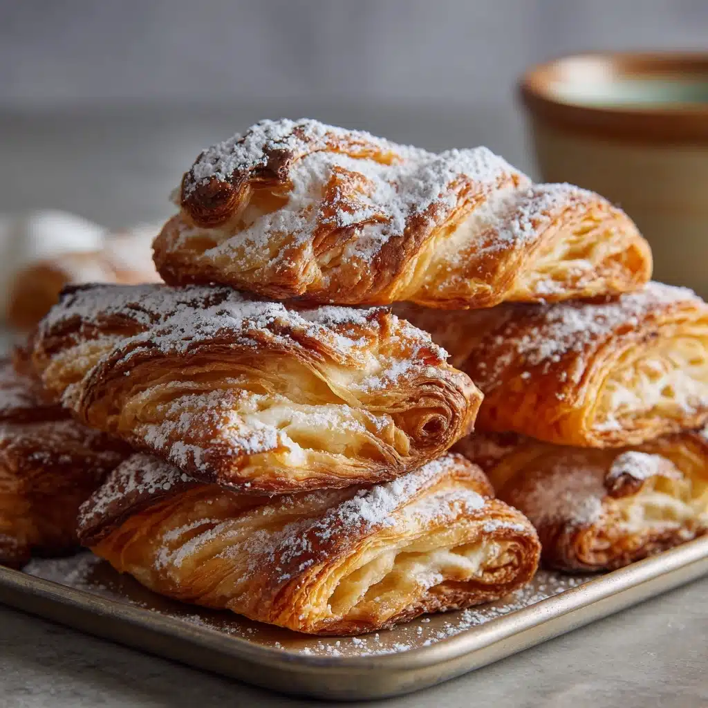 Cinnamon Cheesecake Puff Pastry Twists Recipe