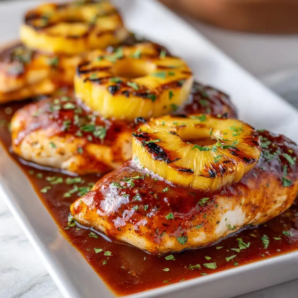 Baked Pineapple BBQ Chicken Breast Recipe