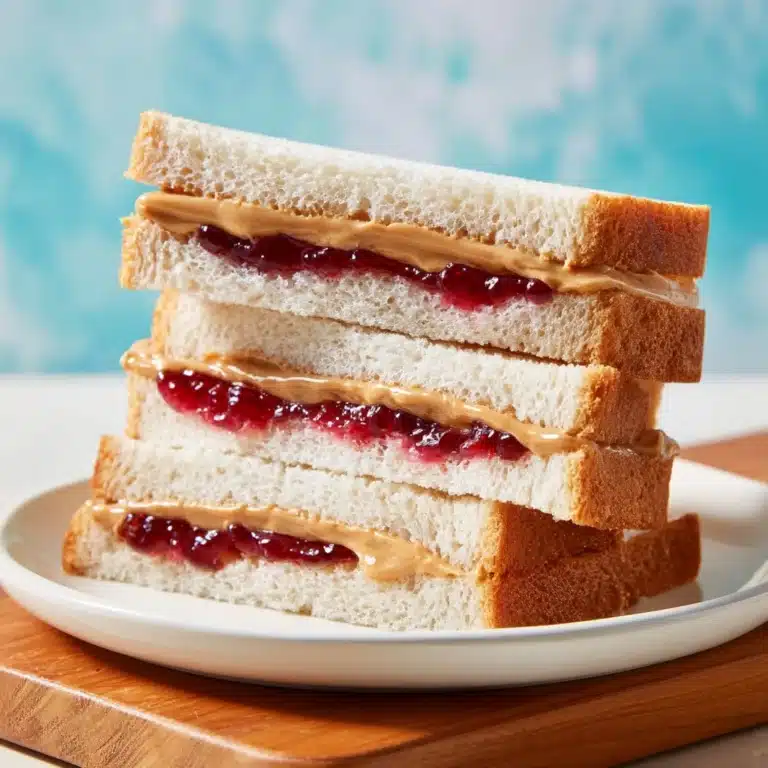 Classic Peanut Butter and Jelly Sandwich Recipe