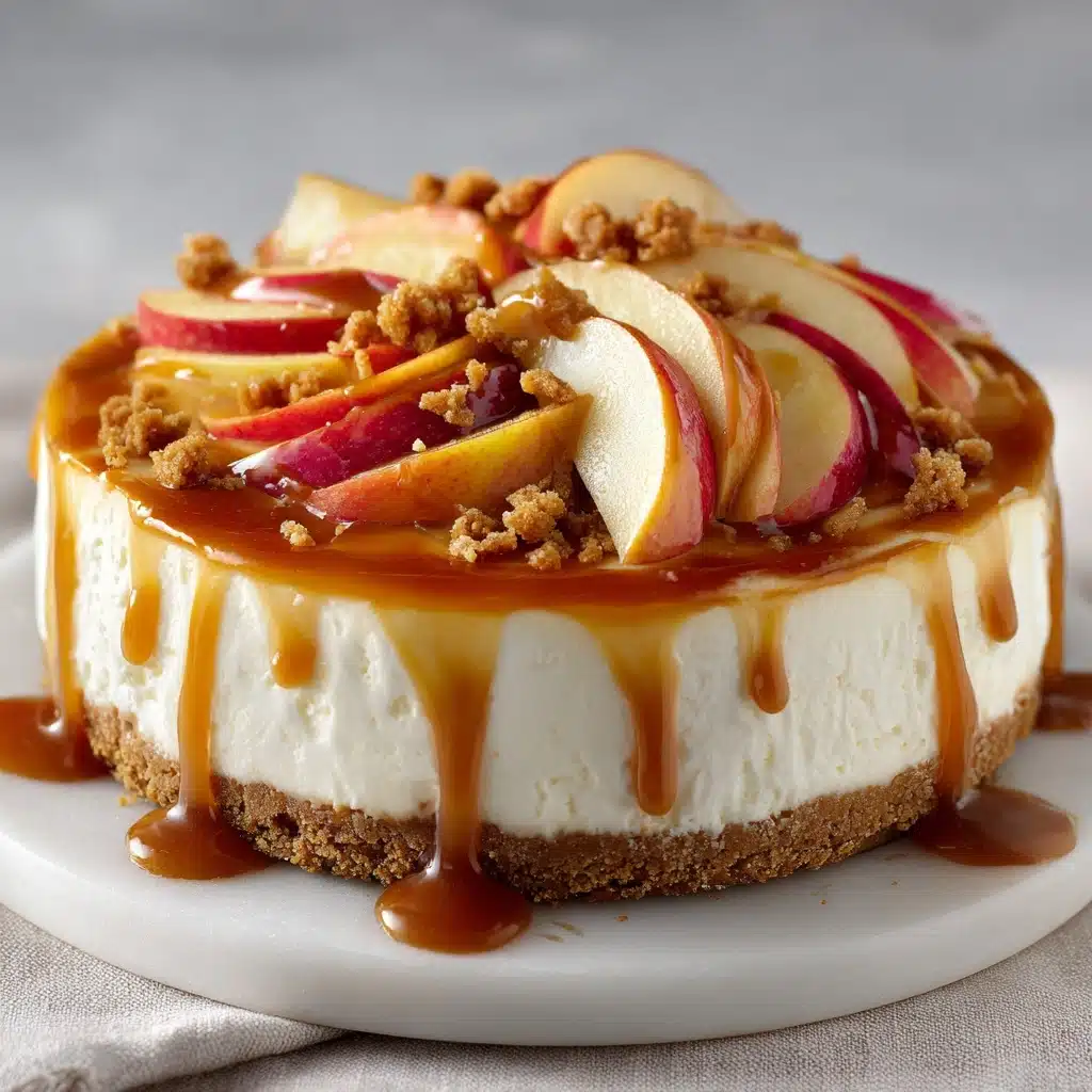 No-Bake Apple Pie Cheesecake Recipe