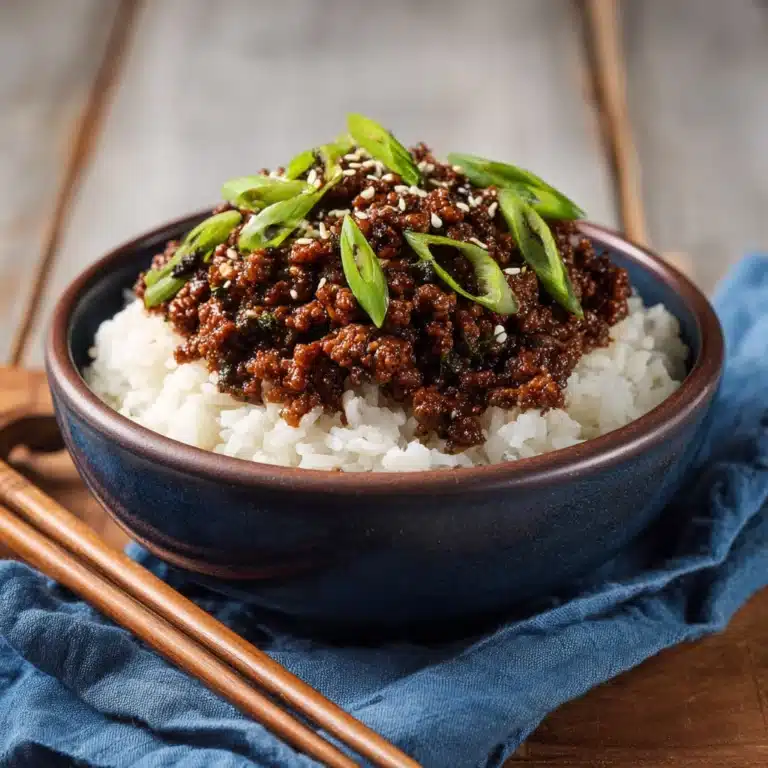 Korean-Style Ground Turkey Bowls Recipe