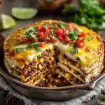 Taco Casserole with Tortillas Recipe