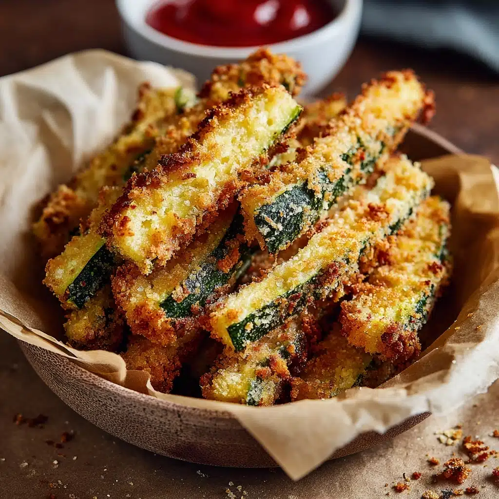 Air Fryer Zucchini Fries Recipe - Recipe Image